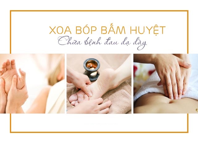 Hướng dẫn cách xoa bóp bấm huyệt giảm đau dạ dày nhanh