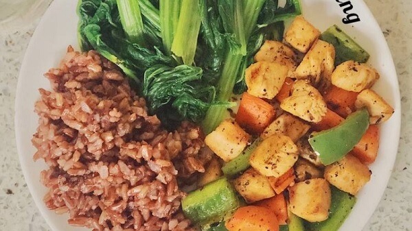 Thực đơn giảm cân bằng gạo lứt